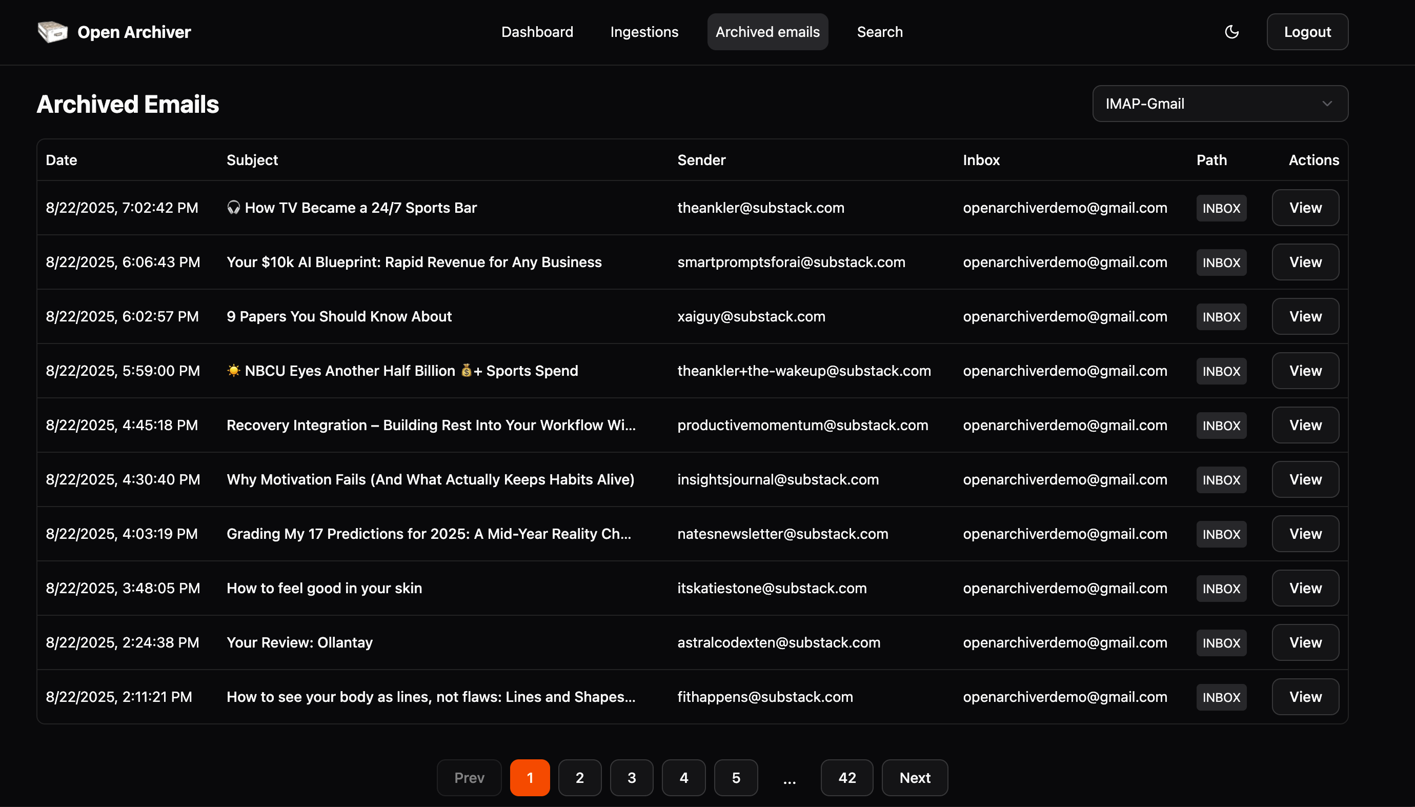 Product screenshot
